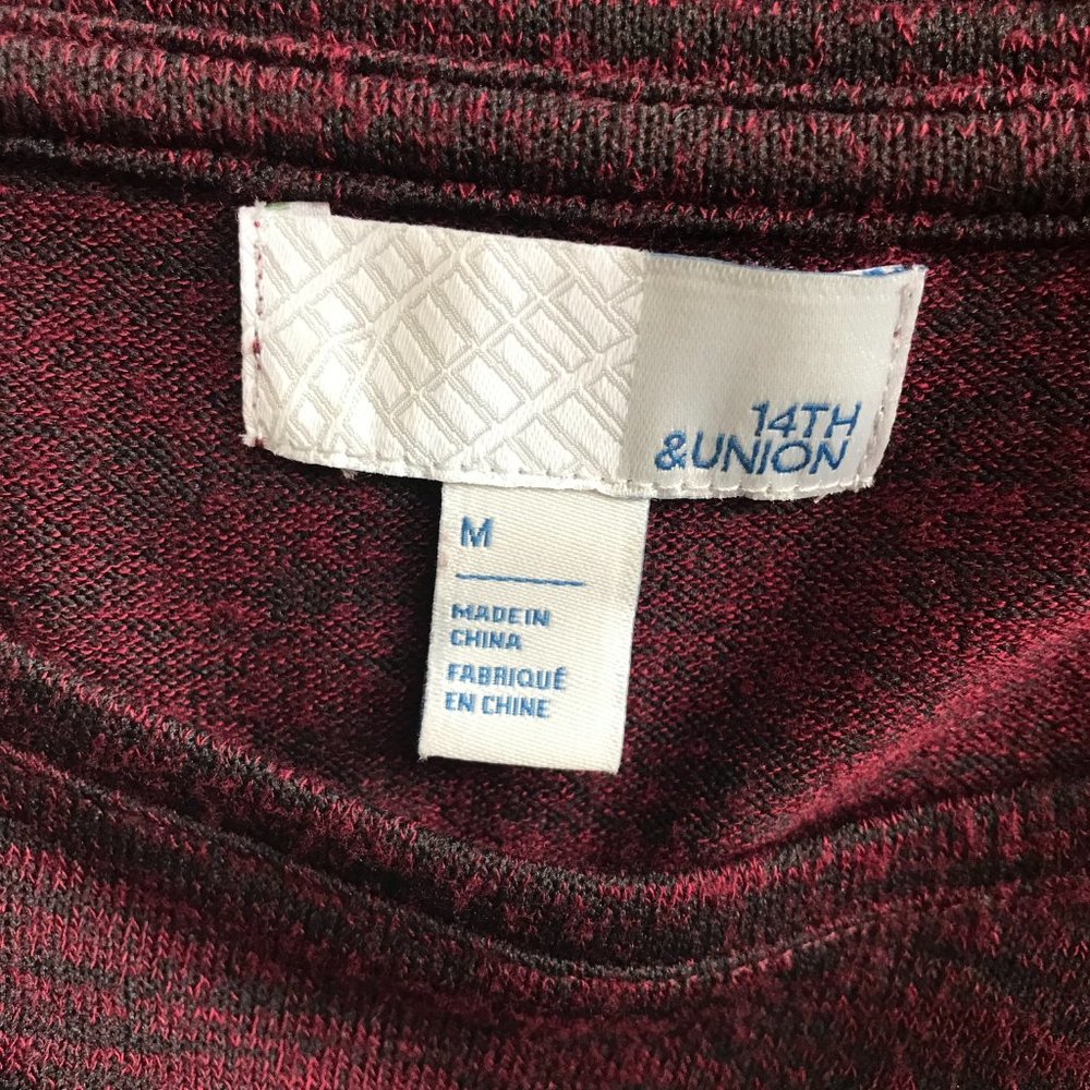 14th & Union L/S Top | Burgundy | Medium - Picture 7 of 8